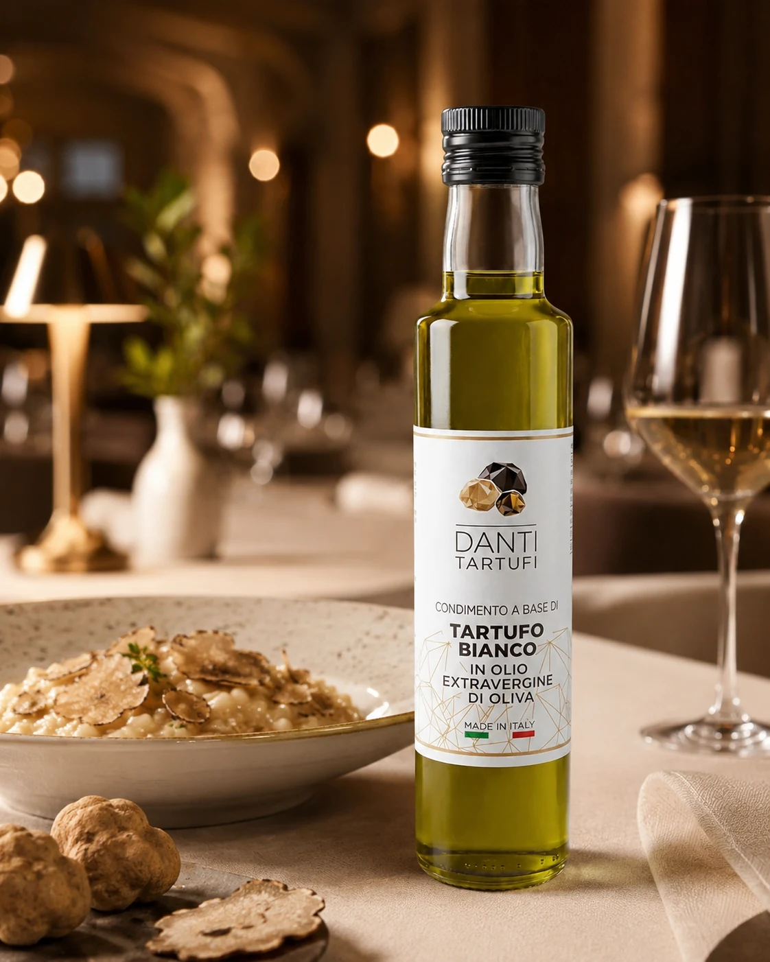 Olio al tartufo bianco Danti Tartufi